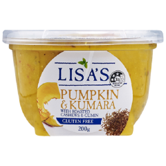 Lisa's Pumpkin & Kumara Hummus 200g