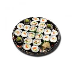 Teriyaki Chicken & Salmon Sushi Platter