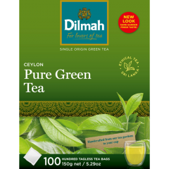 Dilmah Ceylon Pure Green Tea 100s