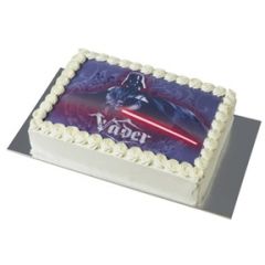 Darth Vader Theme Cake