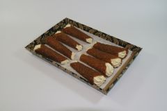Brandy Snaps Filled with Fresh Cream (8)