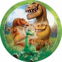 The Good Dinosaur Themed Round Cake