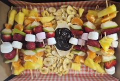 Seasonal Fruit Kebabs