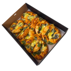 Spinach & Feta Pizza Bread