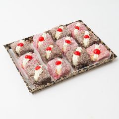 Creamed Lamington Platter