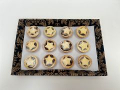 12 Mini Christmas Fruit Mince Tarts 