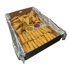 Spring Rolls & Samosa