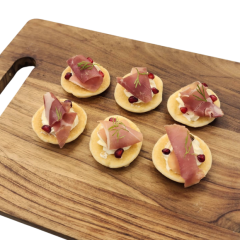 Prosciutto Blini Canapés