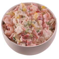 Shrimp and Surimi Salad (Per 100g)